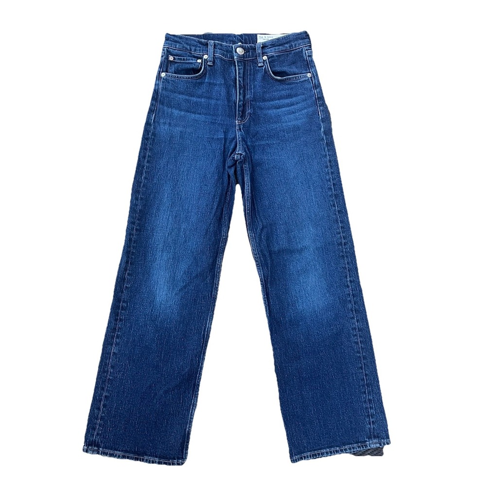 Rag &‎ Bone Shea High-Rise Relaxed Straight Jeans Size 25 (Fits 27x 29)